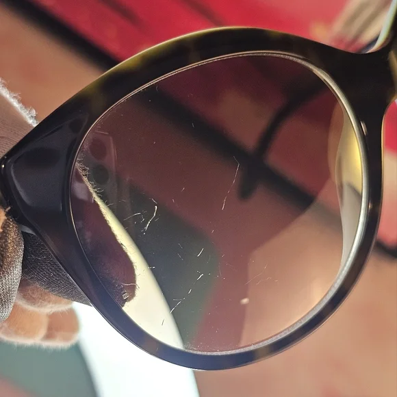 Tiffany & Co. "Return to Love" Sunglasses 56/18-140 Dark Havana 1 (With Case) - Picture 13 of 15